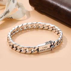 Overview: 100% new design and high quality Must-have for fashion women Have a beautiful appearance Specifications: Style: hip hop Material: Silver Color: Letter Section (16cm), Letter Section (17cm), Letter Section (18cm), Letter Section (19cm), Letter Section (20cm), Letter Section (21cm), Letter Section (22cm), Small Glossy Section ( 16cm), Small Glossy (17cm), Small Glossy (18cm), Small Glossy (19cm), Small Glossy (20cm), Glossy (16cm), Glossy ( 17cm), Glossy (18cm), Glossy (19cm), Glossy (20cm), Glossy (21cm), Glossy (22cm) Purity: 925 silver Package Content: 1 x Bracelet Cuban Bracelet, Shark Earrings, Compass Bracelet, Hook Necklace, Mermaid Bracelet, Bracelet Viking, Starfish Bracelet, Viking Bracelet, Mermaid Earrings