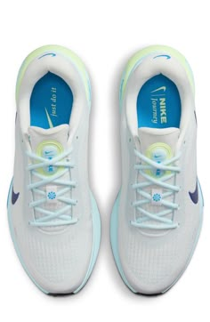 A contoured fit helps your feet feel secure in this flexible running shoe designed with ample cushioning and reliable stability so you can run the extra mile. Textile and synthetic upper/textile lining/rubber sole Imported Nike Sneakers With Gel Cushioning For Marathon, Nike Athleisure Running Shoes With Gel Cushioning, Nike Running Shoes With Gel Cushioning For Training, Nike Sneakers With Gel Cushioning, Nike Athleisure Sneakers With Gel Cushioning, Nike Running Sneakers With Gel Cushioning, Nike Sneakers With Gel Cushioning For Running, Blue Synthetic Trail Running Shoes With Air Max Cushioning, Nike Blue Trail Running Shoes With Air Max Cushioning