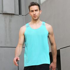 Item Type: T-Shirts & Vests Gender: Men Material: Polyester Sleeve Length: Sleeveless Collar: O-Neck Package Includes: 1 Pc Size Info: Size Cross Shoulder (cm / inch) Chest (cm / inch) Body Length (cm / inch) Height Range (cm / inch) XS 20 / 7.9 90 / 35.4 61 / 24.0 160 / 63.0 S 22 / 8.7 96 / 37.8 63 / 24.8 165 / 65.0 M 24 / 9.4 102 / 40.2 65 / 25.6 170 / 66.9 L 25 / 9.8 106 / 41.7 67 / 26.4 175 / 68.9 XL 26 / 10.2 110 / 43.3 69 / 27.2 180 / 70.9 XXL 27 / 10.6 114 / 44.9 71 / 27.9 185 / 72.8 XXXL Blue Breathable Sports Tank Top, Blue Breathable Tank Top For Sports, Breathable Blue Tank Top For Sports, Blue Breathable Athleisure Tank Top, Blue Summer Gym T-shirt, Blue Sleeveless Tank Top For Gym, Blue Stretch Sports Vest, Sporty Blue Vest For Workout, Sporty Blue Sports Vest