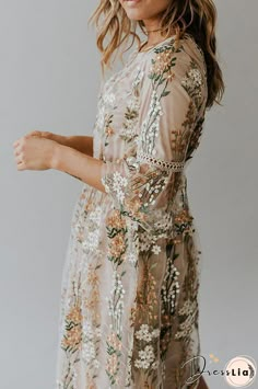 Sleeveless Bloom Embroidered Dress Embroidered Midi Dress, Neck Bodycon Dress, Wedding Guest Outfit Summer, Draped Dress, Kimono Dress, Midi Length Dress, Embroidery Dress, Sleeveless Mini Dress, Long Sleeve Mini Dress