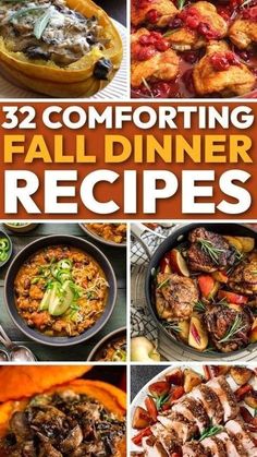 32 comforting fall dinner recipes that are delicious and easy to make with the help of your family