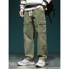 N-229-03 Army Green Cargo Pants, Green Cargo Pants, Green Cargo, Military Army, Summer Winter, Multiple Color, Mens Bottom, Army Green, Cargo Pants