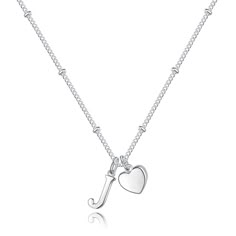 PRICES MAY VARY. ❤SIZE❤: The size of our J Necklace is 16"+2",its chain is adjustable and clasp is very convenient to operate,fits for sending as jewelry gifts. ❤DAILY LIFE❤: Silver Heart Necklace,it's a meaningful jewelry to make one's initial name to become a memorable gifts as well as show off your unique,represents you,your loved or others,no matter when and where you do anything,you will always remember the important person in your whole life with the heart initial necklace. ❤MATERIAL❤: Our Name Initial Necklace, Boyfriend Girlfriend Necklaces, Heart Pendant Necklace Silver, Heart Initial Necklace, B Necklace, Dainty Silver Necklace, Necklaces For Girls, Sterling Silver Initial Necklace, Silver Jewelry Necklaces