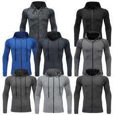 Elevate your workout wardrobe with our high-quality gym fitness clothing. Designed to provide maximum comfort and style, our collection will keep you looking and feeling your best during any workout. Made with breathable materials, our fashionable pieces are perfect for even the sweatiest of sessions. Upgrade your gym wardrobe today! Sport Jacket Men, Grey Hoodie Men, Hoodies Men Style, Gym Workout Outfits, Gym Hoodie, Winter Fashion Coats, Men Running, Track Suit Men, Sport Jacket