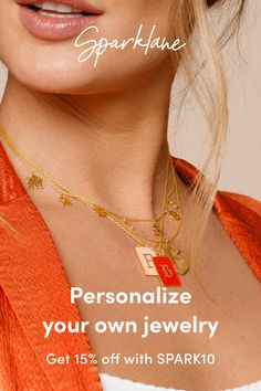 ✨Personalize your own necklace, or design the perfect gift! Available in 18K gold plating or sterling silver. Get 10% off with code : SPARK10 Infinity Hearts, Interlocking Hearts, Heart Necklaces, Anchor Necklace, Love Necklace, Dainty Ring, Delicate Necklace