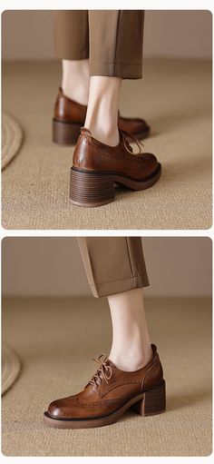 CHIKO Jeneleah Round Toe Block Heels Oxfords Shoes Suit Shoes Women, Shoe Reference Photo, Footwear Reference, Shoe Reference, Round Shoes, Oxford Shoes Women, Heel Oxfords, Academia Shoes, Shoes Reference