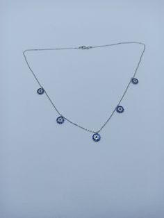 Chain size:45 cm Evil eye size: 7 millimeter lucky necklace will beautiful to you evil eye necklace will protect you from the evil eye of others If you want, you can order as a single evil eye. if you want different necklace size please feel free to contact me Please feel free to ask your questions about the product. I will definitely answer quickly :) https://www.etsy.com/shop/Hirajewelrydesign?ref=seller-platform-mcnav White Gold Evil Eye Pendant Necklace, Blue Sterling Silver Necklace With Diamond Eyes, Sterling Silver Evil Eye Charm Necklace, Sterling Silver Necklace With Diamond Eyes Round Pendant, Sterling Silver Necklace With Round Diamond Pendant, Sterling Silver Evil Eye Necklaces, Sterling Silver Charm Necklace With Evil Eye Round Pendant, Sterling Silver Evil Eye Pendant Necklace, Sterling Silver Evil Eye Round Pendant Necklace