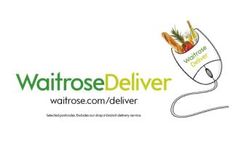 the logo for waitrosee deliverr is shown with an image of a mouse