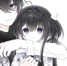 Pin on Gambar gadis anime | Cute anime couples, Anime couples drawings ...