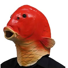 PRICES MAY VARY. Title: HENGYUTOYMASK Fish Mask Halloween Costume Party Animal Full Head Cosplay Props Latex Adult Masks (Red Fish Mask). Product Type: Departments > Costumes & Accessories > Women > Masks Weirdcore Cosplay Mask, Slug Halloween Costume, Best Threesome Costume, Narwahl Costume, Ridiculous Halloween Costumes, Chinese Dragon Oc, Uncommon Halloween Costumes, Worst Halloween Costumes, Silly Halloween Costumes