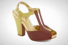 25 Hot Summer Heels and Wedges | Brit + Co. Cute Shoes For Women, Runway Shoes, Heart Shoes, Vintage Heels