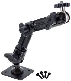 an image of a car mount with screws