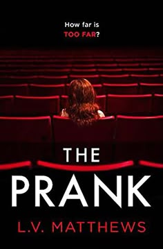 the book cover for the prank by l v mathews