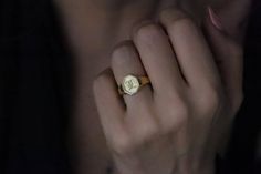 initial signet ring in 9k & 14k solid gold ♡  deep and detailed engraving with your initial   very delicately handcrafted unisex - looks super cool on both men & women the ring has hollow back  material options: 9k gold 14k gold 14k white gold 14k rose gold ring face: 12 x 10 mm  size: we offer sizes from 3 to 13 1/2 for bigger size requests, please send a message ♡ important note about the ring size:   ♡ to be able to make a ring which fits perfectly we kindly ask you to double check your finger size as shown in the picture in our gallery before placing your order shipping: ♡ all our listings include free expedited shipping delivers in 2-4 business days care tips : we want you to wear your jewelry for a long long time happily so, to maintain the quality of your new jewelry, please: ♡ do n 14k Gold Signet Ring With Initials For Formal Occasions, Gold Timeless Signet Ring With Initials, Timeless Gold Signet Ring With Initials, Formal 14k Gold Signet Ring With Initials, Minimalist Signet Ring With Initials For Wedding, Minimalist Wedding Signet Ring With Initials, Minimalist Yellow Gold Monogram Signet Ring, Timeless Initials Ring For Wedding, Luxury Wedding Signet Ring With Initials