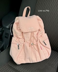 Link no 796, opsi warnanya byk & lucu2 semua 🎀🌷💗✨ #tassekolah #ranselsekolah #backpack #backpacklucu #racunshopee #recomended #explore #explorepage #feed #feedfeed Ransel Aesthetic, Light Pink Backpack, School Necessities, Back To School List, Outfit Modest, Aesthetic Backpack, School List, Luxury Bags Collection, Ita Bag