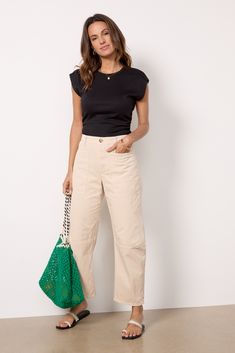 Patch pockets and seam detailing add utilitarian style to these stylish Velvet pants featuring a relaxed leg, high rise, and non-stretch cotton twill fabric. Take them from work to weekend with a pullover or half-tucked button-down. Versatile Wide Leg Cargo Jeans For Workwear, Trendy Wide-leg Cargo Jeans For Workwear, Trendy Cargo Style Wide Leg Workwear Pants, High Waist Utility Cargo Pants For Everyday, High-waisted Cotton Cargo Jeans For Work, Everyday High Waist Utility Cargo Pants, Trendy Straight Cargo Jeans For Workwear, Chic Cotton Cargo Pants For Work, Trendy Cotton Cargo Jeans For Workwear