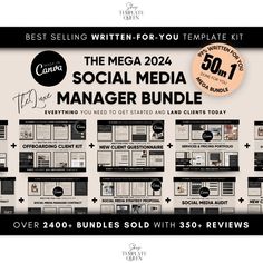 the mega social media manager bundle