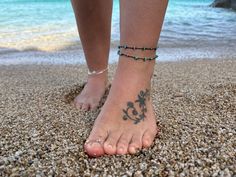 ❖ material ❖ turquoise dyed howlite , 925 silver Augsburg Germany, Turquoise Anklet, Anklet Jewelry, Body Jewelry, Anklets, Favorite Jewelry, 925 Silver, Handmade Items, Accessory Gift