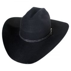 Bailey Roderick Wool Felt Western Hat Cowboy & Western Hats Classic Black Hat Band With Flat Crown, Black Western Top Hat For Rodeo, Western Style Black Hat For Western-themed Events, Western Black Hat For Western-themed Events, Western Black Felt Hat For Ranch, Black Western Style Top Hat For Ranch, Black Western Top Hat For Ranch, Black Western Hat For Riding, Black Western Riding Hat