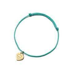 Inspired by a key ring we debuted in 1966, the Return to Tiffany collection is famous for its signature motif. This bracelet features an 18k yellow gold heart tag on an adjustable Tiffany Blue® cord. Wear this delicate design on its own or make a statement by stacking it with other Tiffany bracelets. Order engraved items by 2/6, 5:30PM EST for delivery before Valentine's Day. 18k yellow gold on a Tiffany Blue® cord; Motif size, mini; Wrist size, medium to extra large; Adjustable, fits wrists up Tiffany And Co Bracelet Gold, Tiffany Bracelet Stack, Tiffany Heart Bracelet, Return To Tiffany Bracelet, Bridal Jewelry Bracelets, Gold Tiffany, Tiffany And Co Bracelet, Tiffany Bracelets, Return To Tiffany