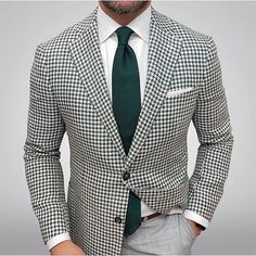 Season:All Seasons; Fabric:Tweed,Cotton Blend; Sleeve Length:Long Sleeve; Look After Me:Machine wash; Gender:Men's; Size Suggestion:Please refer to the size chart to place an order; Style:Casual,Outdoor; Elasticity:Micro-elastic; Occasion:Casual Daily,Wedding; Outerwear Length:Regular; Fit Type:Tailored Fit; Pattern:Checkered,Houndstooth; Design:Check Pattern; Neckline:Closure collar; Outerwear Type:Blazer Jacket; Listing Date:08/24/2023; Bust:; Length:; Shoulder Width:; Sleeve:; Jacket Buttons: Classic Long Sleeve Wedding Suit, Groom's Long Sleeve Winter Suits, Tailored Long Sleeve Blazer For Groom, White Blazer For Groom, Single Breasted Sport Coat With Suit Collar For Wedding, Single-breasted Sport Coat For Wedding, Wedding Sport Coat Single Breasted, Winter Wedding Suit With Button Closure, Wedding Single-breasted Sport Coat With Suit Collar