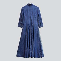 Introducing the 2023 Spring-Summer Collection ââ‚?the perfect combination of street style and sophistication! Our Embroidered Long Women's Denim Dress is patterned to be the ultimate statement piece. Featuring a fit and flare silhouette. buttoned closure and embroidery. this versatile dress will make you stand out from the crowd wherever you go!Why It's A Must-HaveThis dress is designed for the fashionista who loves to make a statement. Its unique fit and flare fit type is designed to hug your c Denim Dresses Online, Womens Denim Dress, Fit And Flare Silhouette, Jean Dress, Unique Fits, Versatile Dress, Embroidered Denim, Versatile Dresses, Boho Chic Fashion