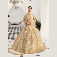 Outfit Style both gown and lehenga will be made. Regarding the size every measurements In the Size Chart are considered as body measurements not dress measurements. About Product: Wedding Wear Women Bridal Maxi Dress  Customized Stitched Maxi Dress  Pakistani Bridal Lehenga Lehenga choli for women Indian lehnga As we do customized stitching also so you can tell us your customized measurements we can make the outfit accordingly with no no extra charges. Semi-stitched Maxi Lehenga With Intricate Embroidery, Anarkali Floor-length Wedding Dress, Long Sleeve Lehenga For Wedding And Diwali, Floor-length Anarkali Wedding Dress, Maxi Length Lehenga For Wedding With Intricate Embroidery, Eid Floor-length Fitted Wedding Dress, Maxi Length Wedding Lehenga With Intricate Embroidery, Semi-stitched Maxi Length Lehenga With Intricate Embroidery, Wedding Lehenga For Diwali