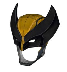 Wolverine Armored Cowl/Mask FOAM Cosplay Pepakura File Template - X-Me – Heroesworkshop Cosplay Templates, Wolverine Mask, Techwear Accessories, Wolverine Costume, Foam Cosplay, Marvel Character Design, Wolverine Comic, File Template, Wolverine Marvel