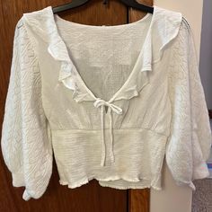 Free People Cropped Top, Knit 3/4 Sleeves With Shirted Waist Khaki Crop Top, Crop Top Knit, People Cutout, Cutout Crop Top, Flowy Crop Top, Patterned Crop Top, Linen Crop Top, Bralette Crop Top, Sequin Tank Tops