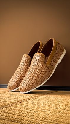 #espadrilles #mensloafer #mensespadrilles #summerloafers #summerslipon Leather Slip-ons With Woven Sole For Summer, Casual Beach Slip-ons With Textured Sole, Beige Comfortable Slip-on Loafers, Comfortable Beige Slip-on Loafers, Comfortable Casual Slip-ons For Summer, Casual Beige Loafers With Flat Heel, Beige Casual Loafers With Flat Heel, Casual Low-top Slip-ons With Woven Sole, Leather Slip-ons With Woven Sole For Spring