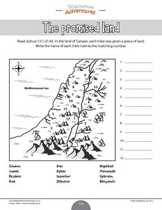 26 Bible Maps ideas | bible mapping, bible lessons, printable bible ...