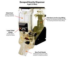 an image of a juicer with instructions on how to use it and what to put in it