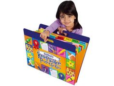 My Keepsake Portfolio at Lakeshore Learning Lakeshore Learning, Toddler School, Teacher Supplies, Kids Artwork, Busy Toddler, Organization Kids, Business For Kids, Elementary Classroom, Learning Toys