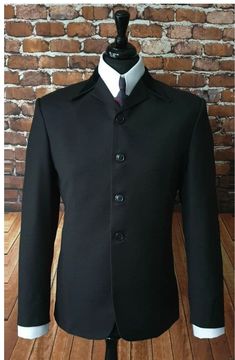 Mod Beatles Black Velvet Collar Suit 4 Button Suit Slim Fit retro 1960's Suiting | eBay Classic Suit With Button Closure And Lapel Collar, Tailored Suit With Buttons And Suit Collar, Classic Blazer With Notch Lapel And Covered Buttons, Black Suit With Notch Lapel And Buttons, Black Single Breasted Suit With Flat Front, Black Single-breasted Suit With Flat Front, Classic Blazer With Covered Buttons And Suit Collar, Classic Office Suits With Button Closure, Black Sport Coat With Button Closure