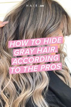 If you’re stumped on how to hide gray hair, we’re here to help! We tapped Sean Godard, Redken artist, on all there is to know about how to hide gray hair. Whether you want to go the salon route, or conceal your grays at home, read on to find out how to make gray coverage easy. Hide Gray Hair With Highlights Brunettes, Hide Grey Hair, Grey Hair Roots, Hide Greys, Covering Grey Roots, Grey Hair Coverage, Grey Blonde, Covering Gray Hair, Grey Roots