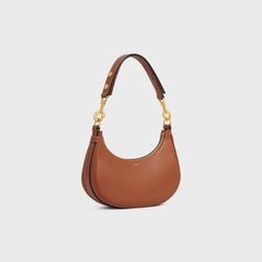 Medium Ava Strap Bag in smooth Calfskin - Tan | CELINE Celine Ava, Fragrance Bottle, Strap Bag, New Sneakers, Bag Straps, Luxury Handbags, Belt Bag