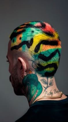 Hair Color Ideas For Men, Latest Hair Color, Creative Hair Color, Candy Hair