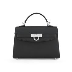 Inspired by Grace Kelly's enduring style, the Grace Top Handle Bag is meticulously crafted from premium USA full-grain textured calfskin leather, ensuring both durability and elegance. Its timeless and versatile design features a thoughtfully structured interior that comfortably accommodates all your everyday essentials. Whether day or night, you'll find yourself instinctively reaching for this chic and easy-to-wear masterpiece. Parisa Wang, Body Top, Beautiful Handbags, Purses Designer, Small Wallet, Grace Kelly, Top Handle, Classic Elegance, Beautiful Bags