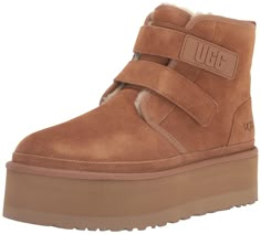 PRICES MAY VARY. Suede upper 17mm UGGplush wool lining EVA outsole Suede strap 2" platform height Best Comfortable Shoes, Outfits For Mom, Wax Pen, Trendy Slippers, Ugg Store, Ugg Neumel, Gifts 2023, Girl Boots, Midsize Fashion