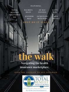 the walk navigating the health insurece marketplace cover art print design poster