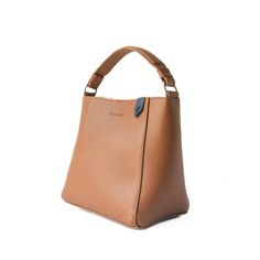 Made with cowhide pebbled leather, our new Yaya Bucket Bag is the ideal size when you want a bag that's not too big, not too small, and comfortable enough to carry all day. Designed to take on the day by your side, our bucket bag features a stylish design that allows you dress it up or down, as well as a functional interior to carry all your essentials throughout the day. With two interior wall pockets and a roomy interior, the Yaya allows you to carry your phone, keys, sunglasses, lipsticks, sm Chic Textured Epsom Leather Satchel, Chic Epsom Leather Bag With Textured Finish, Chic Bags With Textured Epsom Leather, Brown Epsom Leather Double Handle Shoulder Bag, Chic Textured Epsom Leather Bag, Business Bucket Bag Tote With Detachable Strap, Textured Leather Shoulder Bag With Double Handle For Work, Business Bucket Bag With Detachable Strap And Tote Shape, Business Bucket Bag With Detachable Strap