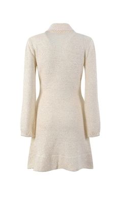 Sparkle and shine in our EMBELLISHED SEQUINED BOUCLÉ-KNIT MINI DRESS, designed to add a touch of glamour and opulence to any occasion! Crafted from a luxurious bouclé-knit fabric and embellished with shimmering sequins, this dress is sure to turn heads. Further enhanced by the flattering mini length, it'll be sure to make you stand out in style. Gentle Dry Clean OnlyColour may vary due to lighting on images. The product images (without model) are closest to the true colour of the product.Item ru Elegant Cream V-neck Sweater Dress, Beige V-neck Sweater Dress For Party, Long Sleeve Knit Mini Dress For Party, Knit Long Sleeve Mini Dress For Party, Glamorous Knee-length Winter Dresses, Knee-length Knit Mini Dress For Night Out, Fitted Knit Mini Dress For Party, Knee-length Knit Mini Dress For Party, Knit Mini Dress For Party Knee-length