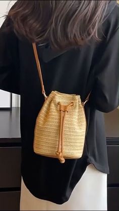 handbags Trendy Crossbody Shoulder Bag For Vacation, Casual Hobo Satchel Bag With Mobile Phone Pocket, Trendy Summer Crossbody Shoulder Bag, Spring Travel Crossbody Straw Bag, Casual Straw Crossbody Bag For Travel, Trendy Woven Satchel Hobo Bag, Casual Travel Straw Crossbody Bag, Trendy Rectangular Bucket Bag For Day Out, Trendy Woven Hobo Bag Shaped Like A Satchel