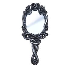 8 Kraken Hand Mirror - Magick Magick.com Fantasy Clothing Art, Hand Mirrors, Gothic Boho, Alchemy Gothic, Octopus Tentacles, Handheld Mirror, Halloween Vampire, Manic Panic, Gothic Home