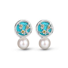 High Quality Pearl Earrings,Necklace,Ring, Bracelet in 925 Sterling Silver Product Features The pale blue turquoise echoes the natural crystals, and apricot blossom embellishment presents a noble, elegant and quiet blue Product Information Material: Sterling silver;Turquoise;Natural pearl Color:Blue Applicable Gender:Female The blooming apricot tree series is inspired by Van Gogh's works, using apricot blossom elements as the core axis, creating a relaxed and elegant atmosphere of sweetness and Light Blue Sterling Silver Gemstone Jewelry, Light Blue Gemstone Sterling Silver Jewelry, Light Blue Gemstone Jewelry In Sterling Silver, Light Blue Jewelry With Gemstone Accents For A Gift, Nickel-free Light Blue Sterling Silver Jewelry, Elegant Turquoise Jewelry With Round Stone, Elegant Turquoise Round Stone Jewelry, Apricot Tree, Apricot Blossom