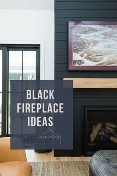 a living room filled with furniture and a fire place next to a painting on the wall