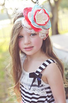 "Headband game strong! 💪 Behold the queen of the garden party with our oversized floral headband. Each satin petal is handmade with care, and our feather and rhinestone embellishments are like the cherry on top of your favorite sundae. Because your noggin deserves nothing less than a crown. And don't worry, our soft lace headband is stretchy enough to fit your genius brain. Blossom in style, lovelies!  ♥ Spot clean ♥ all ages, 15\" circumference  ♥ Piece is approximately 7\" x 5\" ♥ Due to each Whimsical Headband Hair Accessories, Playful Summer Headband Hair Accessories, Summer Flower Headpiece With Matching Headband, Handmade Flower Hair Accessories For Summer, Handmade Flower Headband For Summer, Summer Flower Headband, Summer Handmade Flower Hair Accessories, Whimsical Summer Headband With Handmade Flowers, Summer Flower Headband Hair Accessories