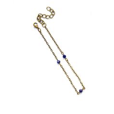 Materials: Natural gemstones, nickel free brass chain, clasp and 2 inch extenderSize: Stone is approximately 0.2"L x 0.2”WAdjustable 8.5-10.5 inches in length This lapis lazuli anklet is dainty and darling. Perfect to stack with other anklets or you can wear it solo to add a dash of natural color to your spring and summer looks. Lapis Lazuli gemstone benefits:- enhances communication, intuition, psychic perceptions and channeling abilities - promotes a clear mind to provide spiritual protection- How To Express Feelings, Lapis Lazuli Gemstone, Spiritual Protection, Natural Gemstone Jewelry, Clear Mind, Love And Friendship, Feelings And Emotions, Brass Chain, Psychic