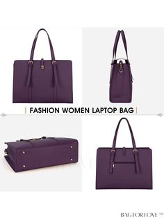 BagForLove - Professional 15.6 Inch Leather Laptop Tote: Waterproof, Spacious, and Stylish Womens Work Shoulder Bag Product Description Color Purple Details Chain Magnetic No Style Elegant Strap Type Adjustable Closure Type Zipper Features Multi-function Type Messenger Bag Coating 100% Polyurethane Composition 100% Polyurethane Care Instructions Hand wash, do not dry clean Material PU Leather Details Pictures Similar Products h2 { text-align: center; } /* æ¢è¡ */ li{ white-space: normal; word- Large Capacity Purple Satchel, Purple Satchel With Large Capacity, Waterproof Shoulder Bag For Everyday Use, Waterproof Purple Bag For Everyday Use, Purple Waterproof Bag For Everyday Use, Waterproof Leather Bags, Everyday Waterproof Purple Bag, Everyday Purple Waterproof Bag, Everyday Use Purple Waterproof Bag