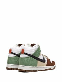 Nike Dunk High LX "Toasty" Sneakers - Farfetch Sneakers Green, Nike Model, Baskets Nike, Nike Dunk High, Dunk High, Black Oil, Saint Tropez, Nike Dunk, Nike Dunks